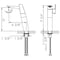 Alfi Brand AB1475-BN Brushed Nickel Sgl Hole Tall Bathroom Faucet AB1475-BN - alternate 2